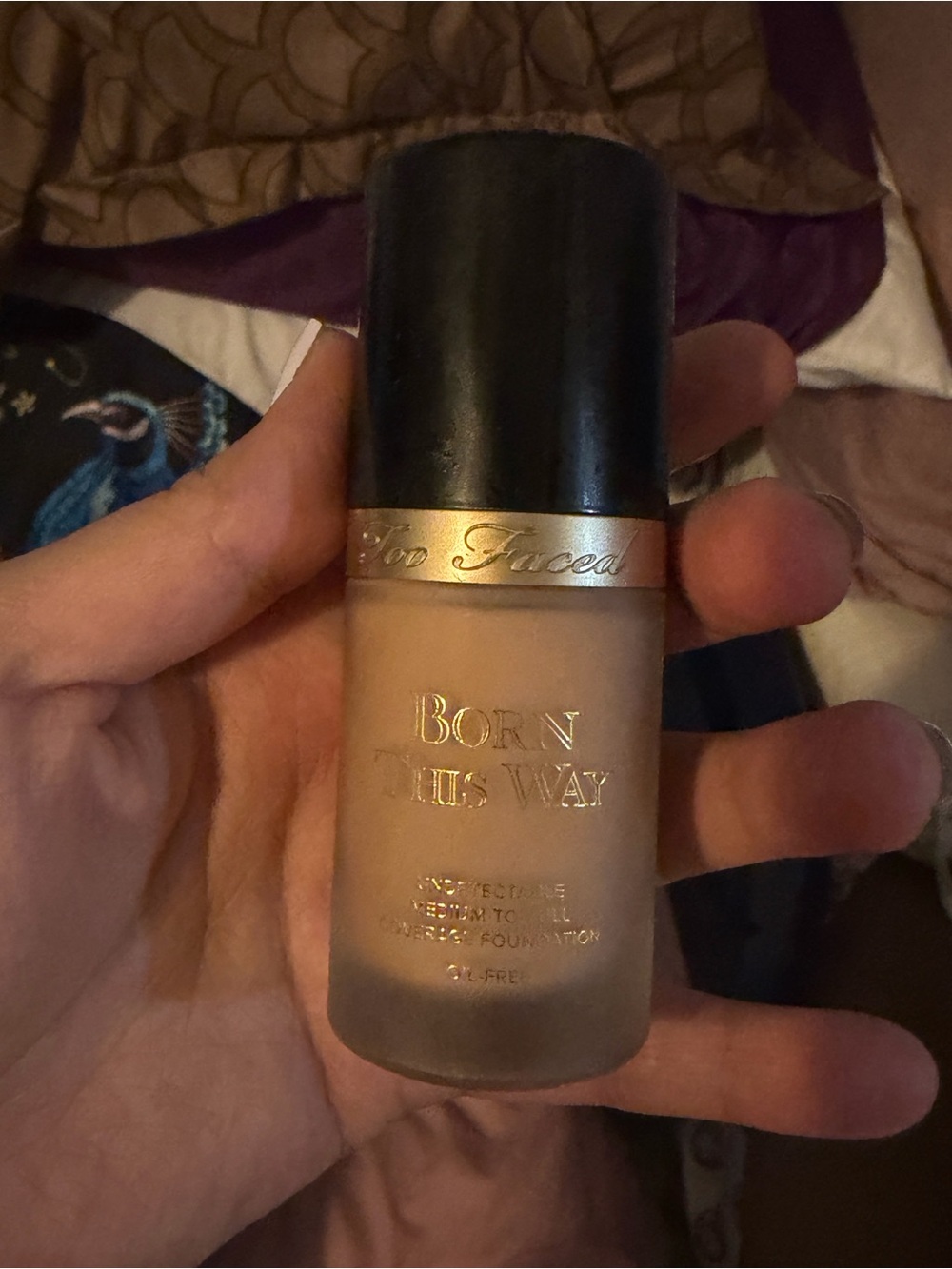 Too Faced Born This Way Liquid Foundation - Beige with Gold Accents